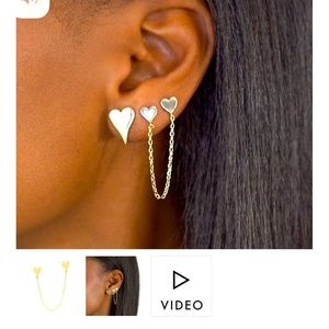 Adena's gold plated earrings